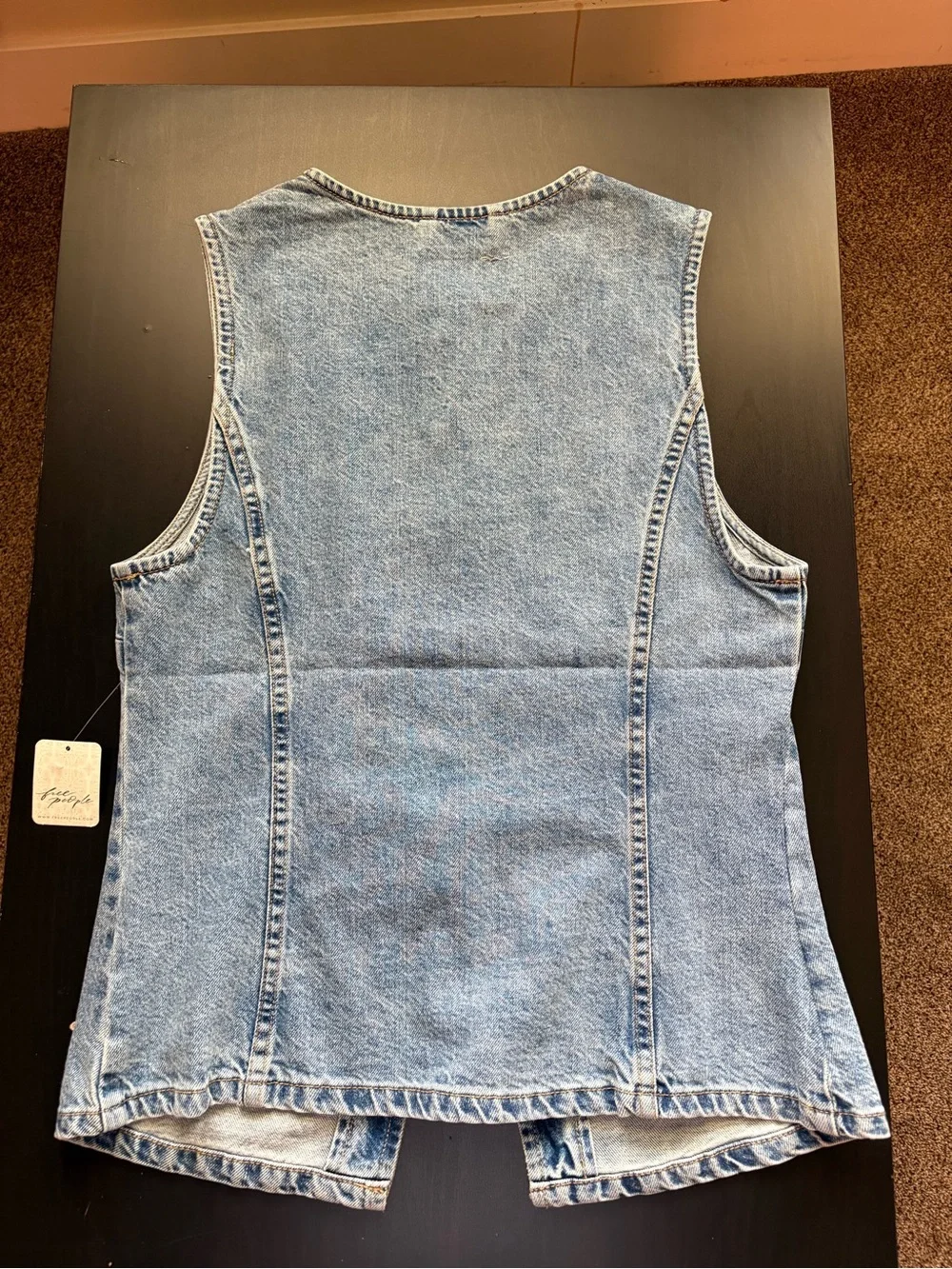 We The Free Aimee Denim Vest - Picture 2 of 5